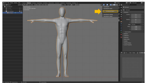 【Blenderアドオン】「Auto-Rig Pro」の使用方法 | YuNi-Wiki
